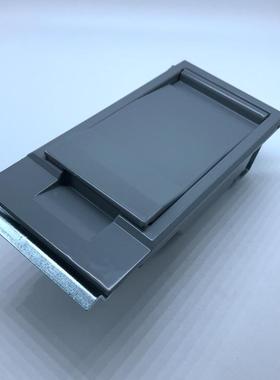 MS888-2灰色面板锁，箱变锁，箱式变电站锁，美变锁，配电箱门锁