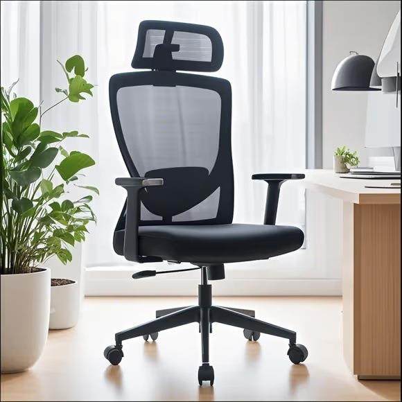 办公椅子简约升降职员电脑座椅可躺透气网布久坐不累办公室转椅