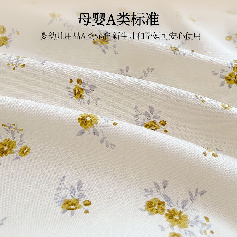 夏季蕾丝花边老粗布床单单件纯棉100全棉a类母婴级被单凉席三件套