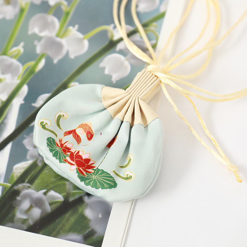 中药味香包荷包挂件古风手工香袋刺绣包袋