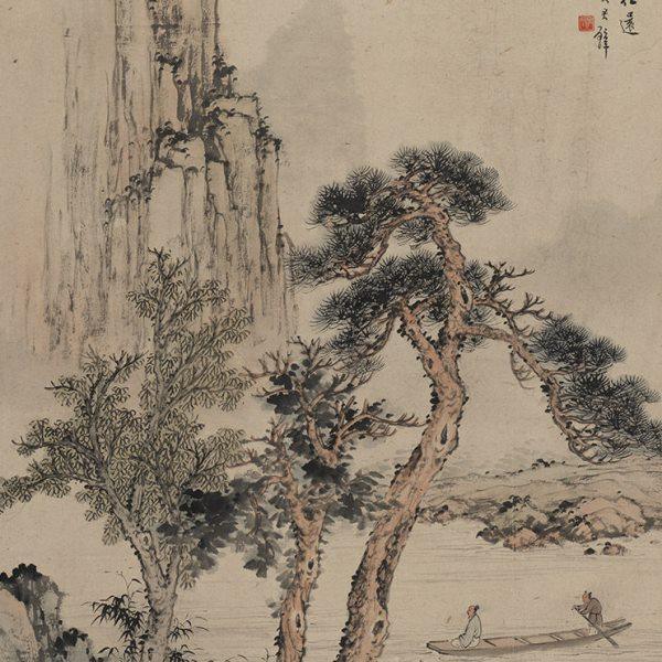 黄君壁山水国画水墨画艺术微喷复制画一比一宣纸画心装饰画,家居饰品,国画,淘宝优惠券,粉丝福利购,淘宝优惠卷