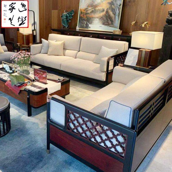 新中式东方荟轻奢刺猬紫檀莫闲沙发茶几红木苏梨客厅江南别院家具,住宅家具,红木沙发,淘宝优惠券,粉丝福利购,淘宝优惠卷