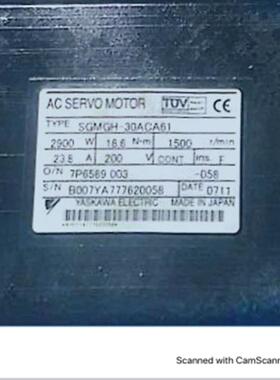 SGMGH-30ACA6S电机SGMGV-75ADC61 SGMGH-75DCA6C维修UTMAH-B15ASB