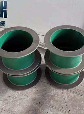 绿色PVC软连接 DN250mm防腐风机进风口PVC软接头 耐高温变径软连