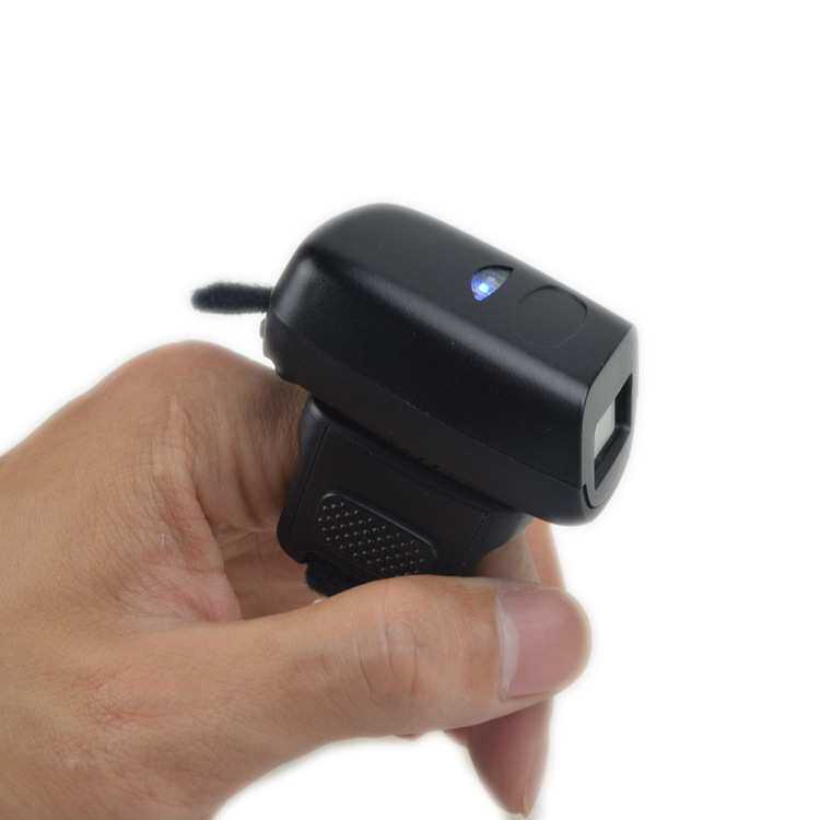 物流快递读码器 穿戴式条码扫码器 二维码指环扫描仪 蓝牙扫描枪