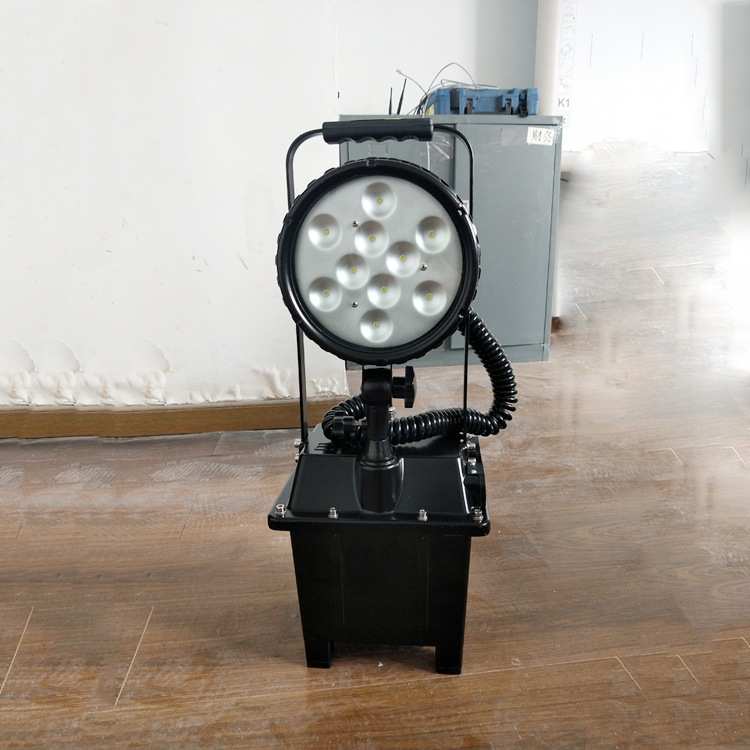 BHL814大功率led防爆工作灯 强光应急手提移动灯 氙气蓄电池灯35W