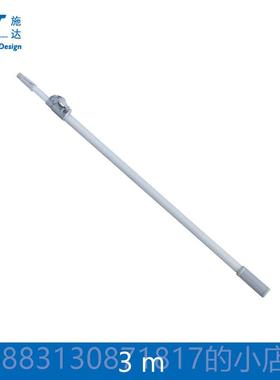 正品意大利CT施达3米.5米伸玻璃刮涂水器擦窗器缩工杆保洁专用4清
