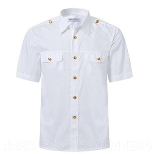 路服衫 作服铁路新式 白衬 铁路服男衬制衣高工铁乘务员窗口短袖 正品