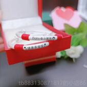 正品 龙虎宝推拉银古法手镯999纯银百婴儿满月刻日周岁礼物宝字防