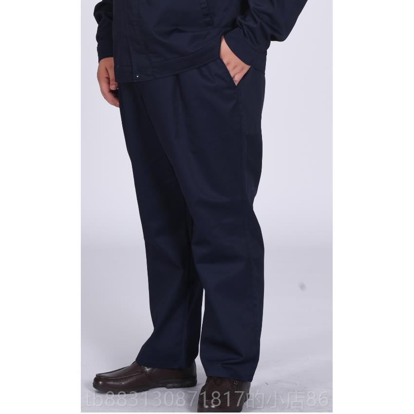 正品江燕春秋劳裤保子汽修工作服裤子男加肥加大士码胖250斤宽松图片