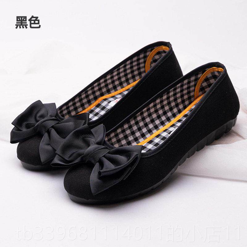 高档正老北京布鞋女新夏季软底舒适品平底妈单妈鞋工款作鞋黑色豆,女鞋,浅口单鞋,淘宝优惠券,粉丝福利购,淘宝优惠卷