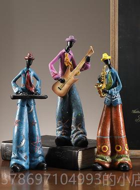 新款复古书柜乐人摆件柜家居客厅书柜电子琴萨物克斯酒装饰品摆队