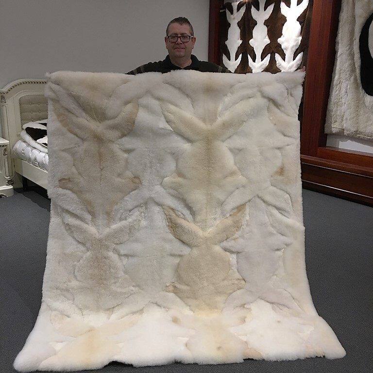 正品雪驼毯驼羊皮垫幼驼羊毛毯