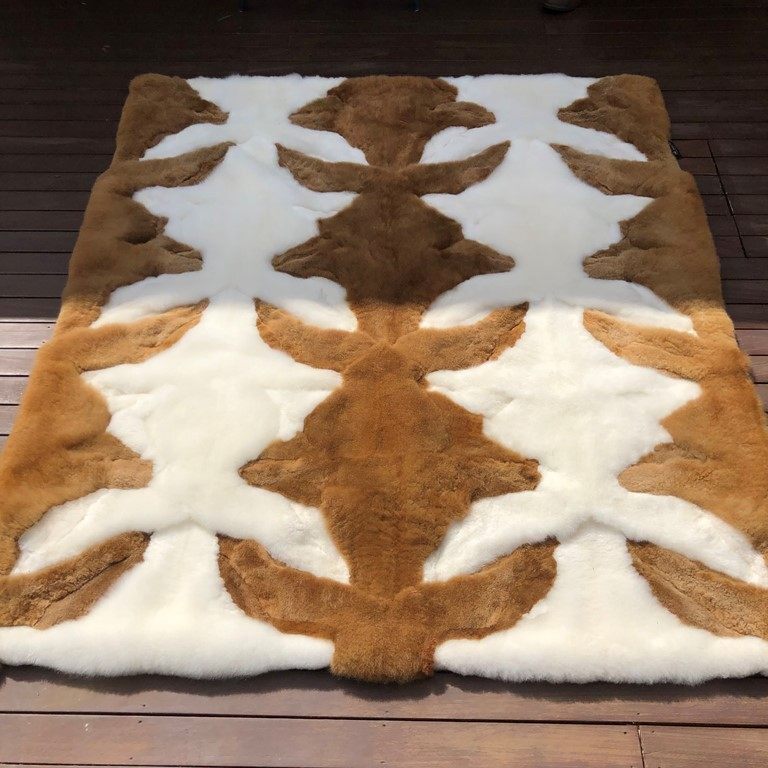 新西兰代购正品雪驼羊毯