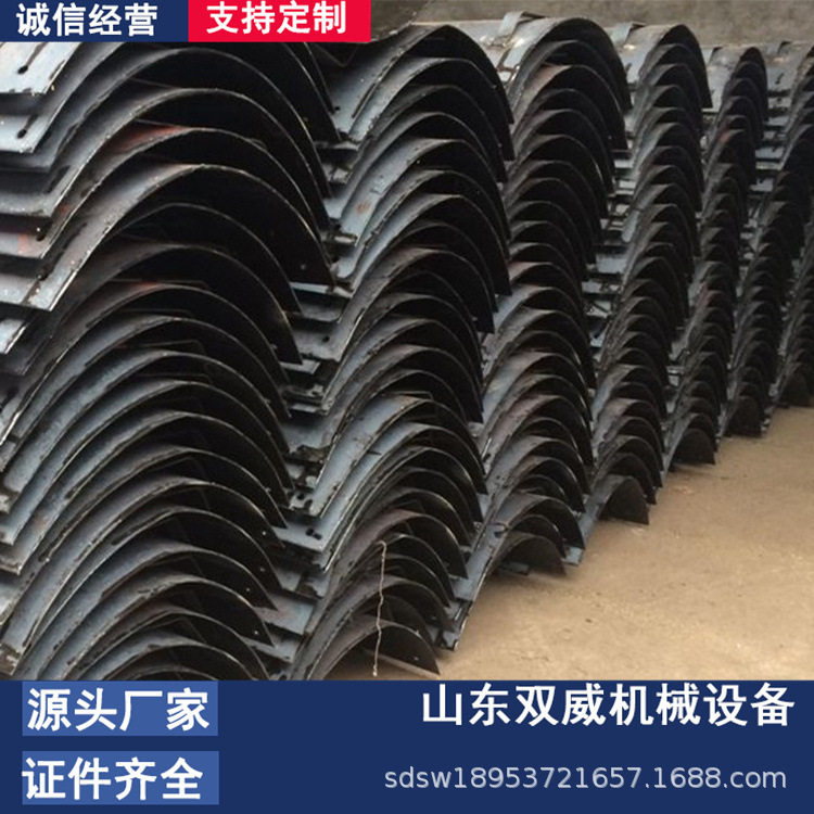 矿用搪瓷溜槽塑料溜槽煤溜子矿用板溜槽厂家现货