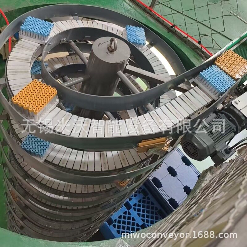 薯片桶钢基链螺旋输送机115mm