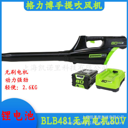 GreenWorks80V锂电吹风机除尘