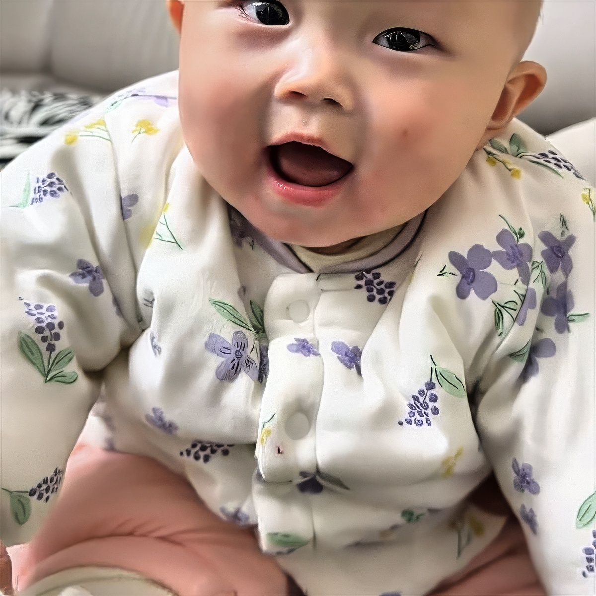 婴儿棉服冬装恒温保暖连体衣