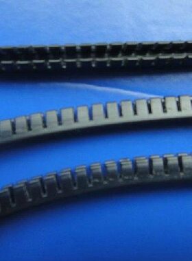 齿形保护套 护边 包角料KG-020出线圈自由护线套2mm 保护带黑色