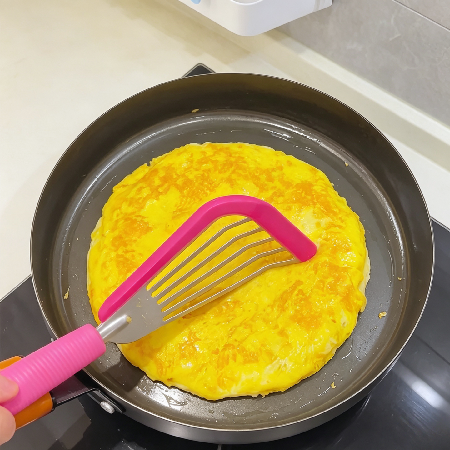 厨房好物！蝴蝶铲硅胶煎饼烙饼铲食品级耐高温煎铲不粘锅专用锅铲