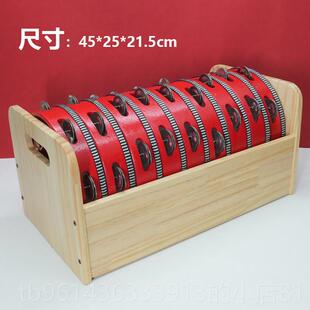 高档奥夫打击套乐器收纳木盒幼儿设园音乐教室尔备铃鼓碰铃沙锤乐