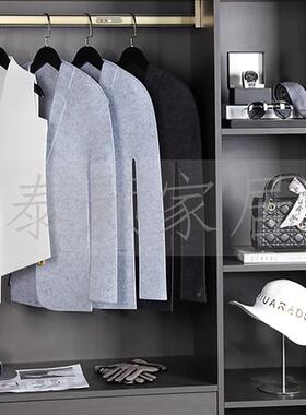会XCZ展展厅毛毡服衣道具摆件衣帽间展服厅全屋设计道衣柜衣模假