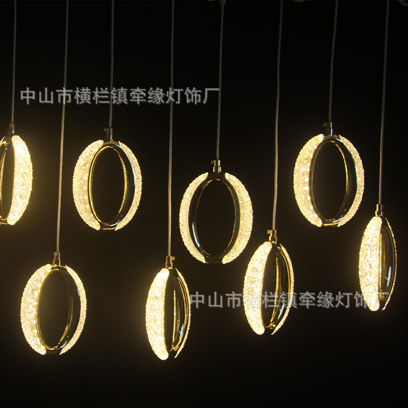 电镀金色吊环装饰灯婚礼美陈