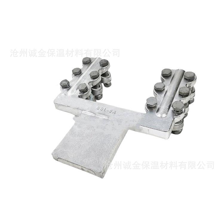 SSL铜/SLS压缩型铝过渡钎焊线夹螺SLS-4A-1栓双型导G线设备线夹