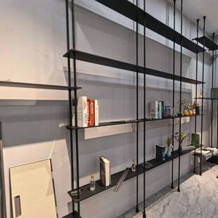 铝合金立柱室柜极厅简开立放式展示柜客柱式展示架卧立柱衣LXD帽