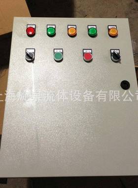 WTP厂明家直启动装落地接式控污制柜潜水排泵控制柜