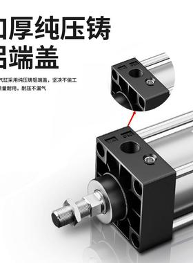 标可调型5气缸S5CJ32-40-50-准63X2X0X75X100X125X150X1EMP75X200