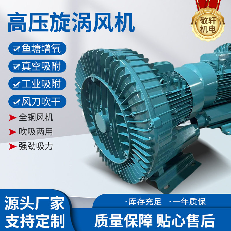三相高压漩涡排烟鼓风机