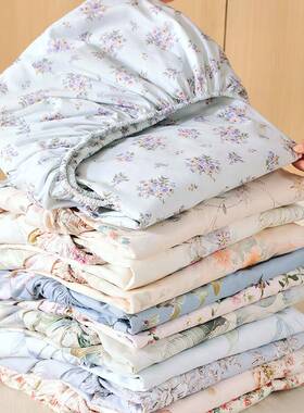 支密高床纯棉笠斜纹活性印1376全棉床笠ERW单件裸睡床罩全棉3床垫