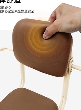 自车车后置儿童座椅后座行山车大童后坐椅折地叠单小孩车95659座