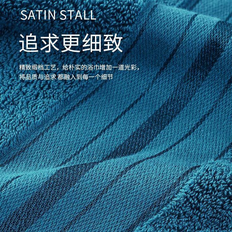 B全K9K9F76HS889x10纯棉大浴巾女8毛巾男士家用黑色加大加厚0超大