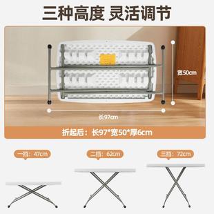 升降叠桌便家用学YCZ 餐户桌床电脑桌小桌子 76X习办可公桌外携式