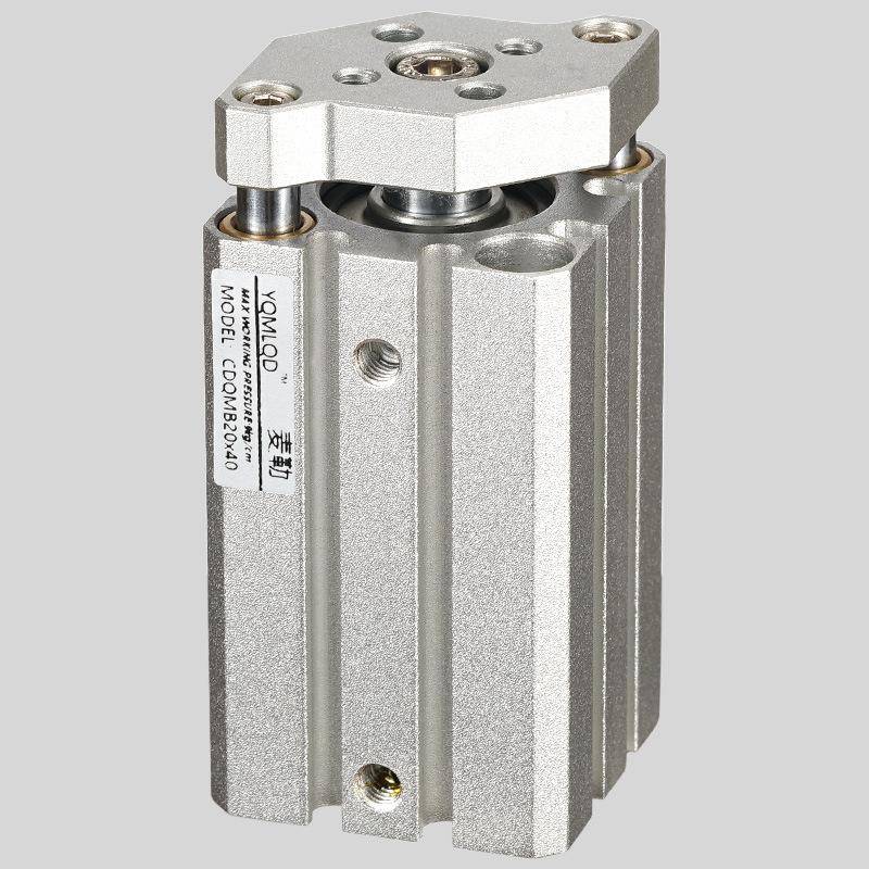 导杆气缸三杆带导杆CDQ薄型三轴气缸CQM0-B32x40/M50627-115-20-3