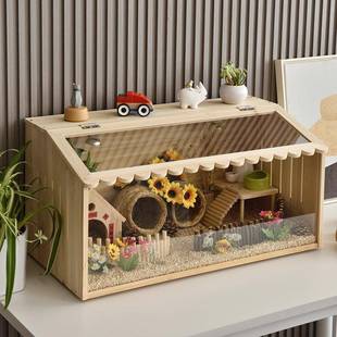 芦丁鸡鸡饲养箱套物饲养笼鸡窝卢丁的房全子养殖保温箱木箱笼THGG