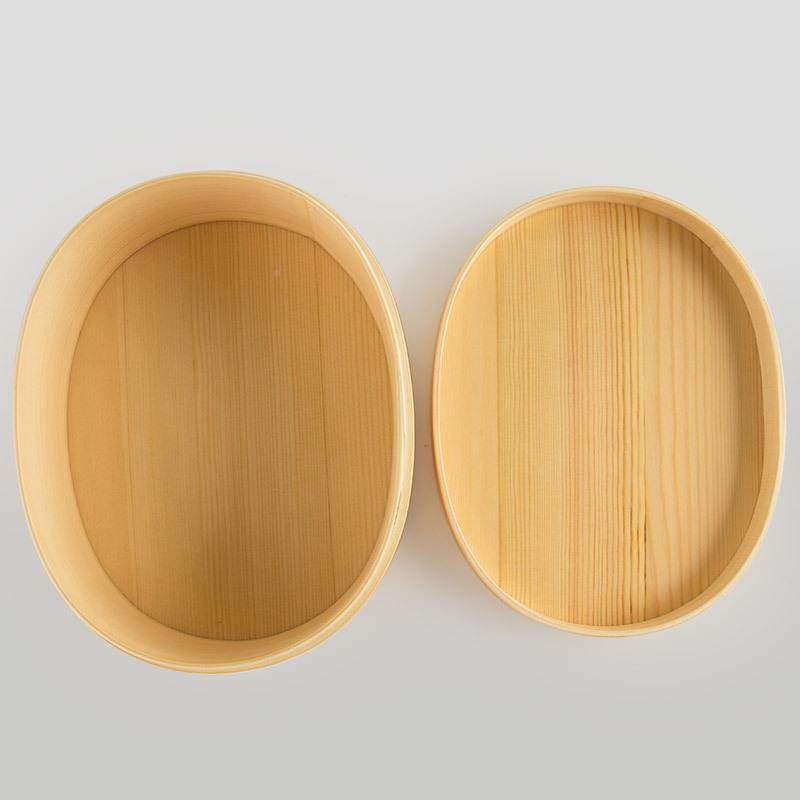 日饭409式午餐盒木便当盒质柳杉木质学生盒木质野餐盒复古寿司盒