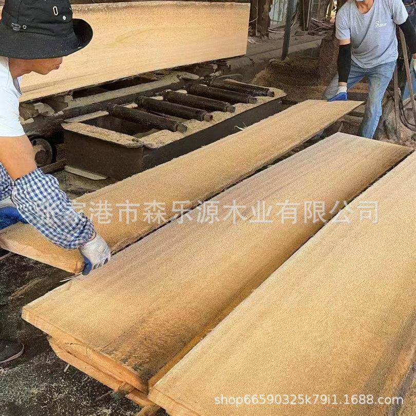 木菠萝原木板材 仿黄玫瑰木 波罗蜜烘干板材 装修地板 户外工程