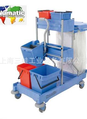 英国Numatic无敌NSC1413B可移动多功能清洁车地拖湿拖把榨水器车