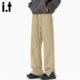 春夏轻薄透气休闲登山运动宽松长裤 it：fivecm侧边拉链冲锋裤 男士