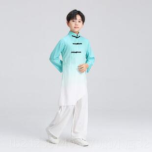 正品六一儿童中小学男古典舞童童演出唱合太极中国风毕书业照运动