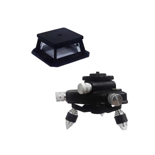 恒昌新款水平仪配件 360微调底座 墙地一体机16线12线专用玻璃罩