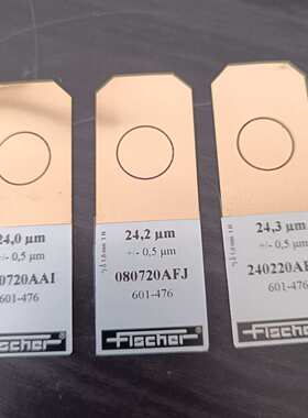 德国菲希尔FISCHER测厚仪FMP10-40标准片厚度试片