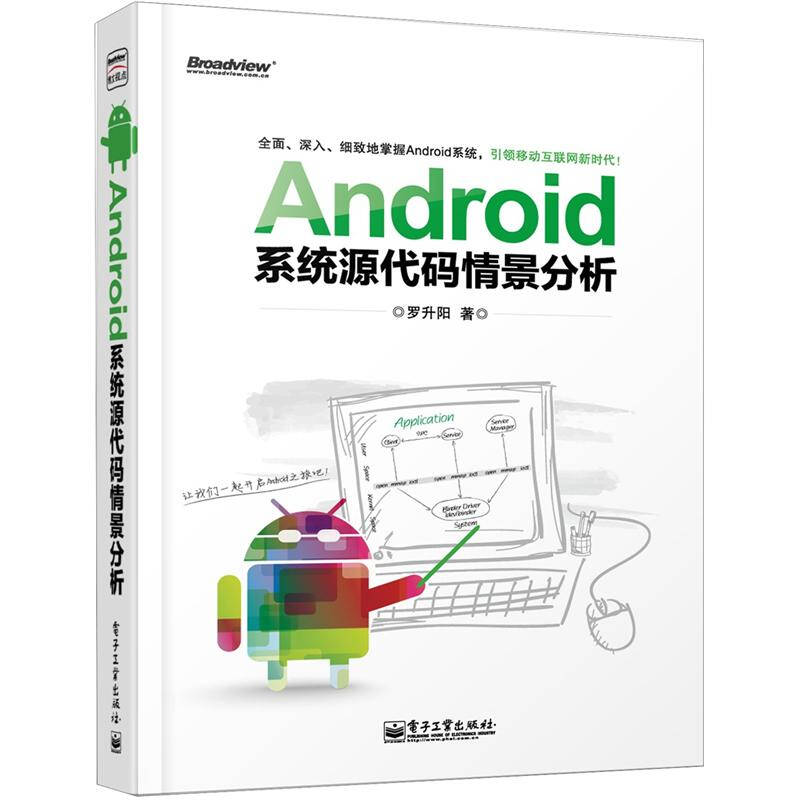 正版图书 Android系统源代码情景分析(含CD光盘1张)(全面、深入、细致地掌握Android，  移动互联网   ！) 9787121181085
