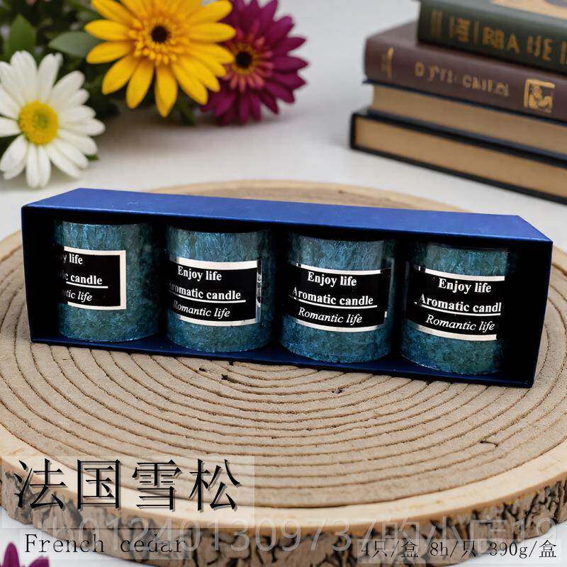 高档香薰蜡烛礼盒 房间客 厅PA酒吧吸烟味无除烟蜡烛浪漫薰S香氛