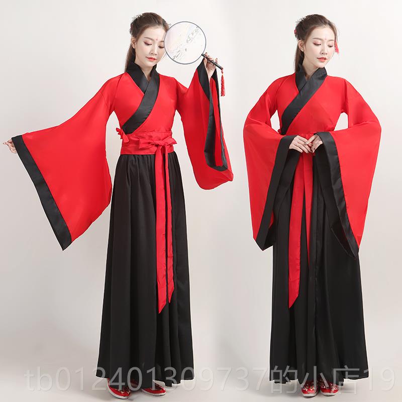 高档成人表服古装男演女礼仪之邦汉服曲出裾襦裙成人国学书礼童演图片