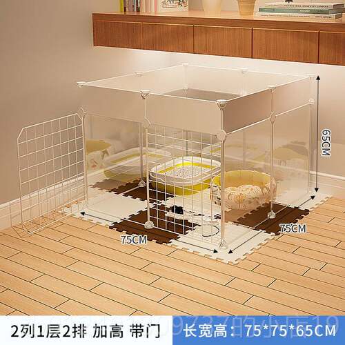 高档猫咪笼子家用室狗猫简易特大号双猫笼层专内用猫柜子全舍景猫