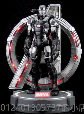 高档手复仇者联盟4钢铁MK46多关节动发光非合侠金玩具7寸人偶模型